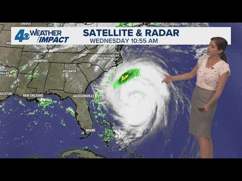 Wednesday Noon Tropics Update: Massive Erin brushes near Carolinas, two other spots to watch