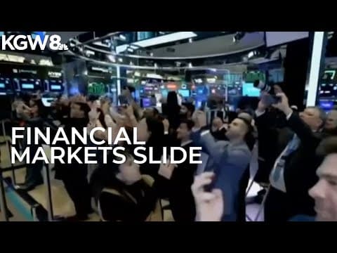 DOW, S&P and NASDAQ among financial markets slide