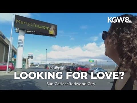 Dating apps are so last year. This woman put up billboards across the West Coast instead