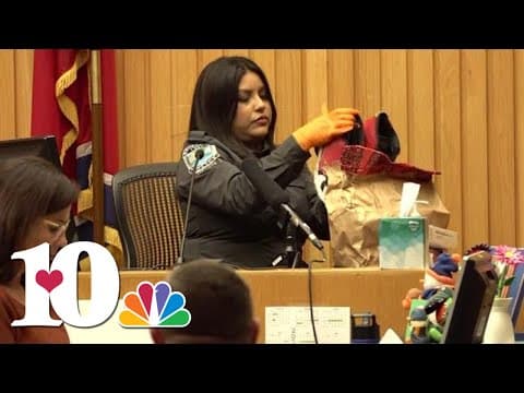 Davis-Jordan trial: Examining Stanley Freeman Jr's clothes