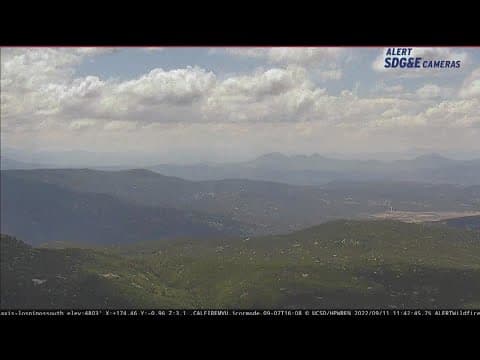 Thunderstorms bring flooding to San Diego mountains, deserts