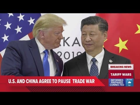 US and China take a step back from sky-high tariffs, agree to pause for 90 days