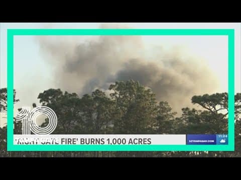 People let back into Polk County neighborhoods after massive brush fire