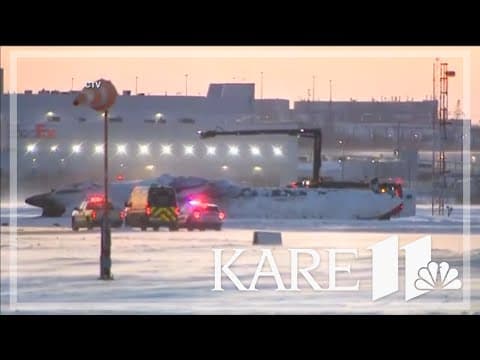 At least 17 injured after plane from Minneapolis crashes at Toronto airport