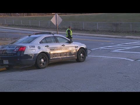 Prince George's Co. Police Chief serves as crossing guard in push for pedestrian safety
