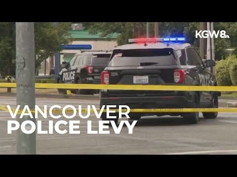 Vancouver voters to decide on Proposition 5, a levy to fund 13 more police officers this November