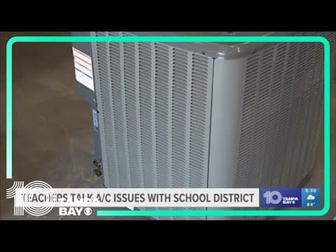 Teachers talk AC issues with Polk County Public Schools
