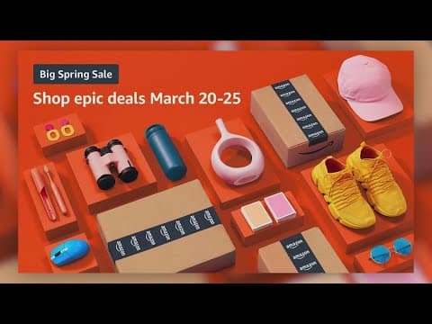 Amazon holds spring sale on seasonal items
