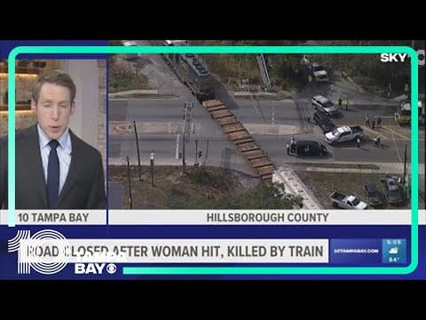 Woman dead after being struck by train in Seffner