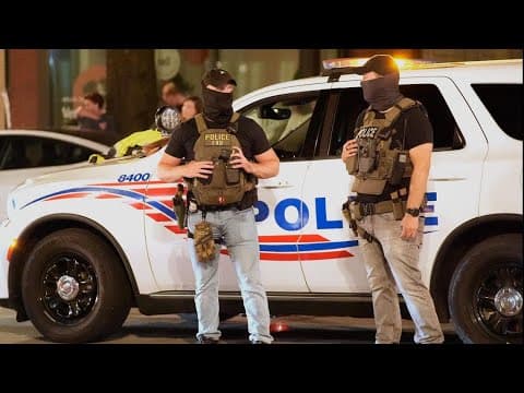 LIVE: DC officials speak amid suing President Trump over 'hostile takeover' of police department