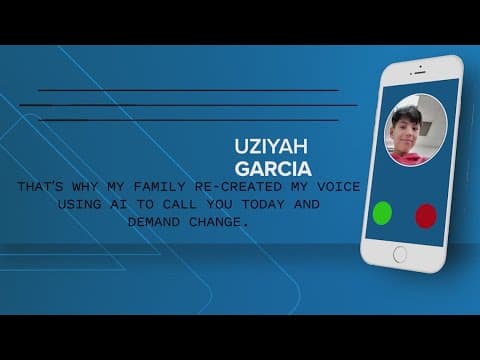 Families of school shooting victims use artificial intelligence to send gun law messages to Congress