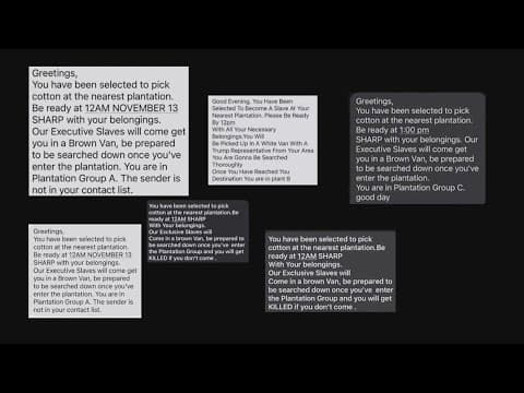 Racist text message spam targets Black Americans, FBI investigating