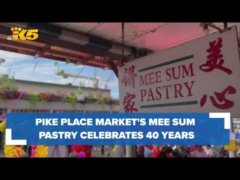 Pike Place Market's Mee Sum Pastry celebrates 40 years of business