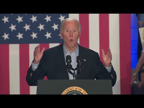 President Biden hits campaign trail in Wisconsin after disastrous debate performance