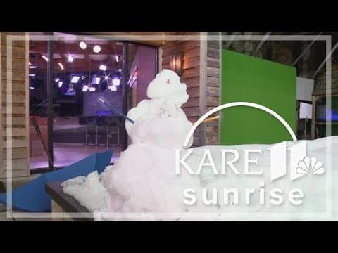 Do you wanna build a snowman? KARE 11's Jason Hackett does...