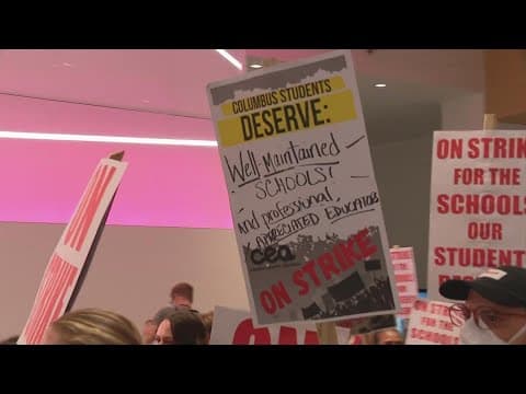 Columbus teachers go on strike; here's what we know