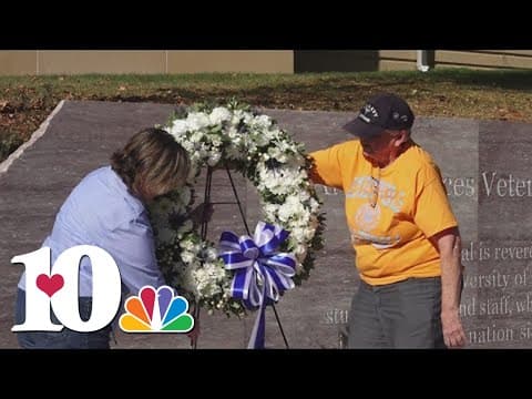 UT honors veterans with a wreath-laying ceremony
