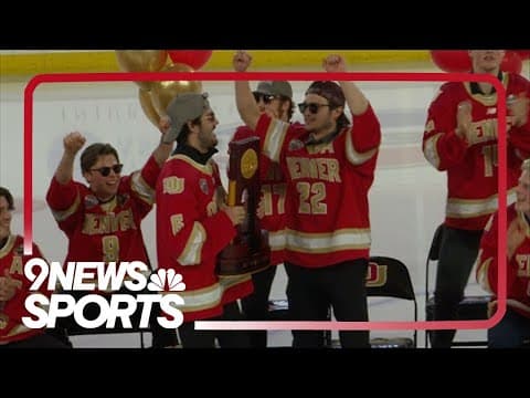 DU hockey welcomed home after winning NCAA national championship