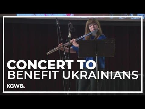 Portland music and art concert to raise money for Ukrainians