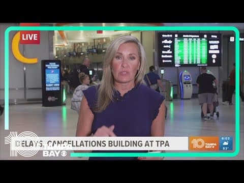 Storms, staffing shortages and holiday travel lead to delays at TPA