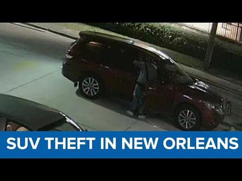 Hurricane Ida forced them from their home. Now a thief made off with their SUV