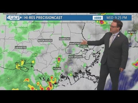 New Orleans Weather: Wetter pattern continues