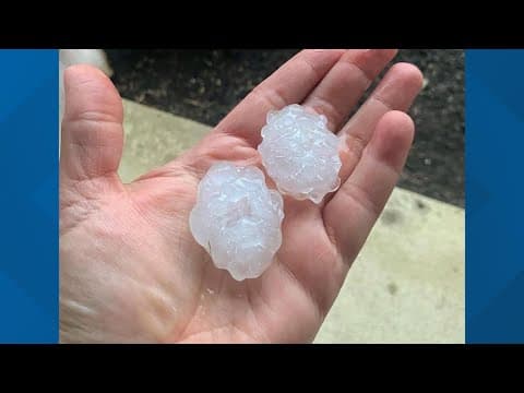 Alexandria Indiana Hail June 18 2025