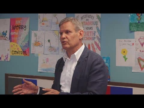 Gov. Bill Lee visits Knoxville, defends school voucher program amid questions