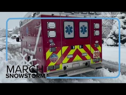 Colorado streets plowed to make way for emergency responders amid snowstorm