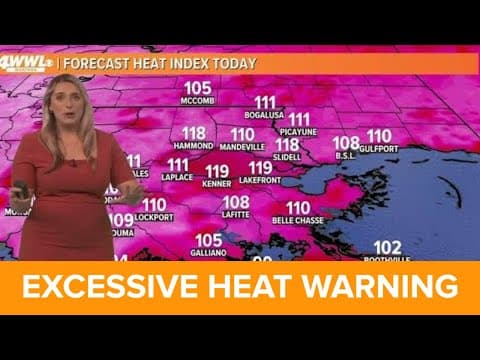 New Orleans Weather: Sweltering heat this week, Hurricane Beryl moving into Caribbean