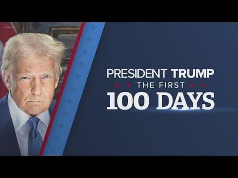President Trump marks the first 100 days of his second term