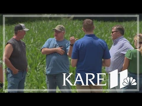 Gov. Walz tours southern MN dairy farm