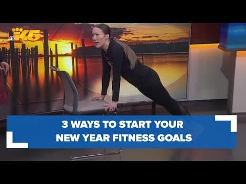 3 ways to start your new year fitness goals: Seattle-area fitness coach shares at-home exercises