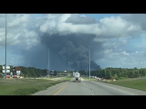 TCEQ monitoring air quality following chemical plant explosion in Shepherd, Texas