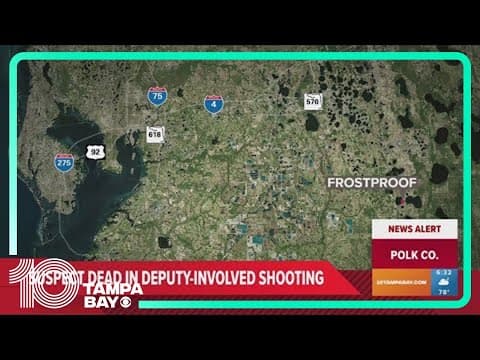 Person killed in shooting involving Polk County deputies, agency says