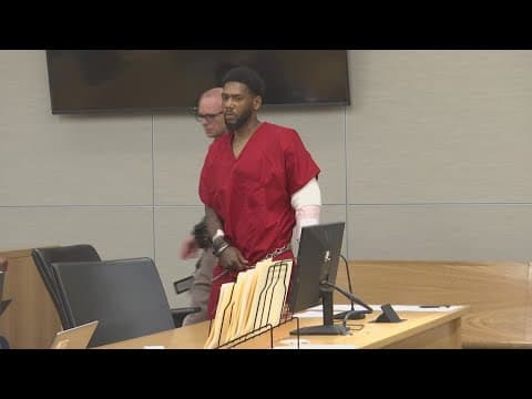 Man shot by police makes court appearence