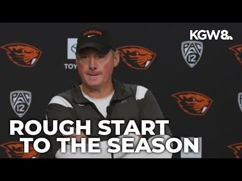 Oregon State Beavers struggle through 0-6 start to the season as coaching changes loom over the team