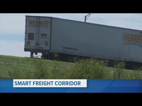 Self-driving truck lane more than 20 miles long being developed in Texas