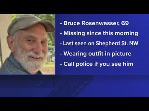 69-year-old man missing in DC