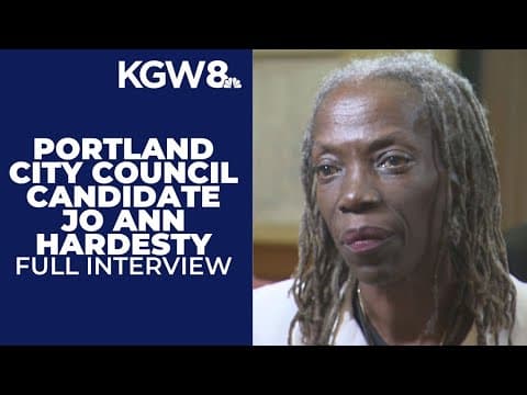Portland Commissioner Jo Ann Hardesty discusses homelessness | Full interview