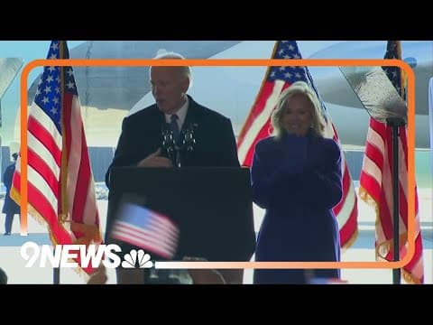 'Honor of my life' | President Joe Biden says farewell to members of his administration