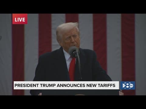 President Trump defies allies with reciprocity tariffs, vows immediate action | Full speech (4.2.25)