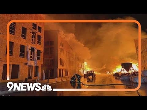 5 units destroyed in fire at Aurora construction site