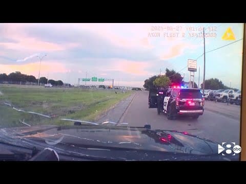 VIDEO: Cedar Hill police give update and share dashcam video of the moment a man fired at officers
