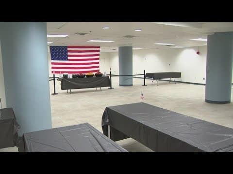 U.S. Army shows off living space for soldiers participating in Saturday's parade