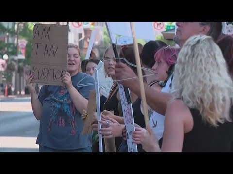 Ohio wants to revive a strict abortion law. Justices are weighing the legal arguments