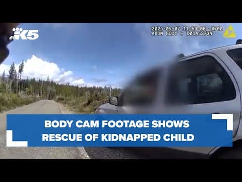 Body camera footage: Kitsap County deputy confronts mother accused of kidnapping child