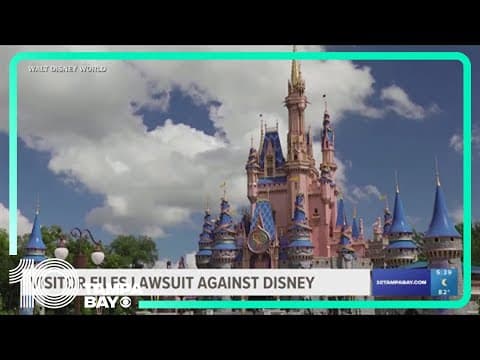 Disney visitor filed lawsuit after claiming she was injured during 'stampede'