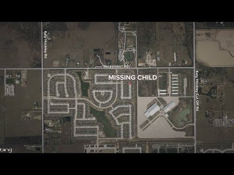 Child goes missing after leaving home in Katy area