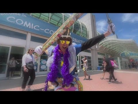 What happens when you forget your Comic-Con costume at home?